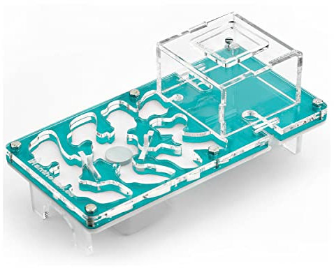 AntHouse - Ant Farm Educational Kit - Pilzmodell - 10x20x1,3 cm - Hellblau - Freie Ameisen