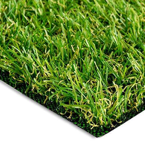 KARAT Gazon artificiale Marbella - altezza 26 mm - Robust & UV stabile - Tappeto per prato - Sementi arrotolabile (200 x 500 cm)