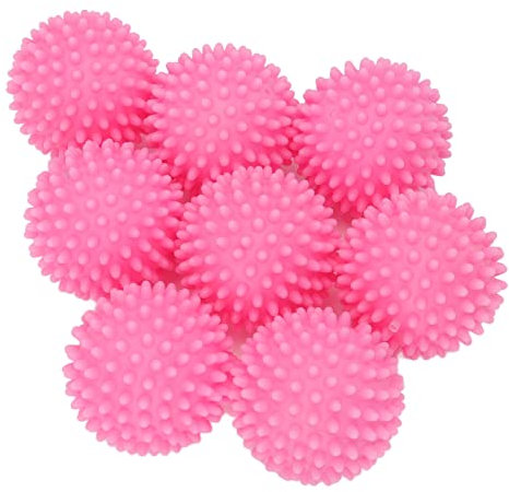 8Pcs Reusable Laundry Washing Ball PVC Laundry Scrubbing Balls Washer Balls Washing Machine Dryer Cleaning Soften Clothes Wash Ball(Type B)