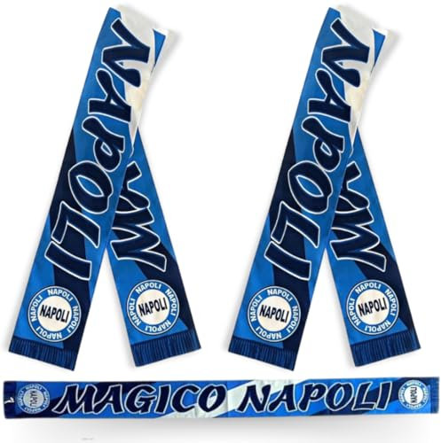 NARAMAKI Napoli Kabelbinder 89 x 8 cm Magico Napoli Ideal als Haarband - Manschetten - 3 Bänder Napoli - Fußballzubehör