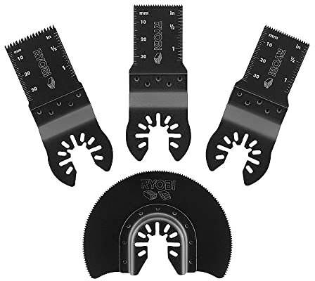 RYOBI Wood Oscillating Multi-Tool Blade Set 4 Piece