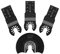 RYOBI Wood Oscillating Multi-Tool Blade Set 4 Piece