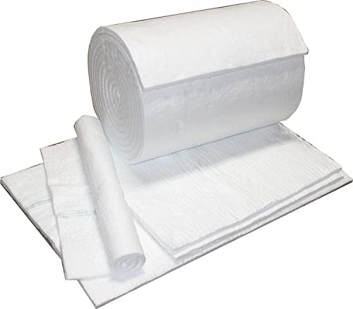 HeWaTherm Keramikfasermatte biolöslich bis 1200 Grad 25mm Stärke, 1000 x 610mm