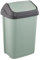keeeper Mülleimer mit Schwingdeckel, 25 l, 33,5 x 25,5 x 53,5 cm, Swantje, Grün (Nordic Green)