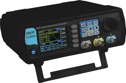Joy-it JT-JDS6600-B Signalgenerator 0 Hz - 60 MHz 2-Kanal Dreieck, Lorentzkurve, Puls, Rauschen, Rechteck, TTL, Sinus