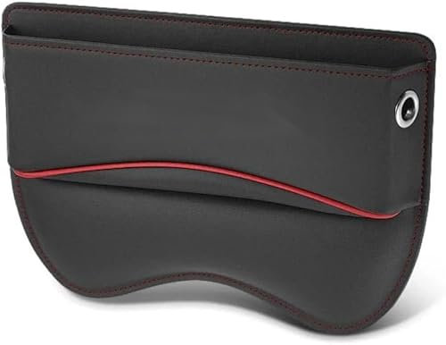 WANGJF Autositz Lücke Füller, Autositz Storage Box, für BMW F01 F03 F04 740i 750i 750Li xDrive Autositz Lücke Füller Veranstalter, Auto Konsole Seitentasche.