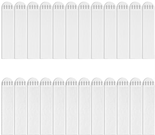 AOZUO Picture Hanging Strips, 24 Pairs Heavy Duty Sticky Picture Hanger Strips Damage Free Removable Picture Hanger Kit Hanging Hook Frame Mounting Strips for Wall Poster Decor Art
