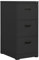 Xichuzi Aktenschrank, Metallschrank, Werkstattschrank, Werkzeugschrank, Büroschrank, Lagerschrank, Garagenschrank, Stahlschrank, Anthrazit 46x62x102,5 cm Stahl
