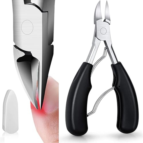 Nail Clippers for Thick Nails Heavy Duty,Ingrown Thick Toenails Scissors