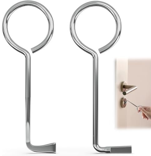 XPEX 2 Stück Lockpicking set türöffnungswerkzeug Profi Dietrich Set, Buntbartschlüssel Universal, Öffnet Nahezu Jede Tür, Universalschlüssel für Zimmertüren, Schlüsseldienst Türöffner Schlüssel