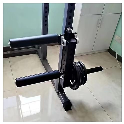 Leg Power Cage Rack Aufsätze – Multifunktionale Beinpresse & Curl Maschine für Home Gym, Schaumstoff-Hakenverlängerung für Körpergewichtstraining, 26 mm kompatible Fitnessgeräte