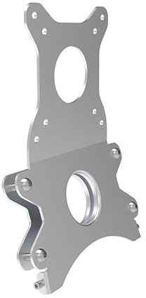 iMac VESA Mount Adapter Plate Bracket - 100mm/75mm Convertible for 21.5-inch, 24-inch & 27-inch iMac (Models Before 2021), 3mm Thick, No Drilling Required