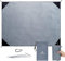Philorn Großes Wasserdicht Picknickdecke und Stranddecke Camping Decke Strand Matte 200 × 150 cm mit 4 Alu-Heringe Faltbar Leicht und Sandfrei für Outdoor Wandern Grassland Unterwegs Grau