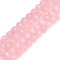 GEM-Inside Natural 8mm Rose Quartz Beads Round Gemstone Semi Precious Loose Beads for Jewellery Making 15''