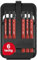 Wiha Bit Set slimBit electric Schlitz, Phillips 6-tlg. inkl. I slimBit-Box I flexibel, kompakt, mobil I VDE geprüft (43159)