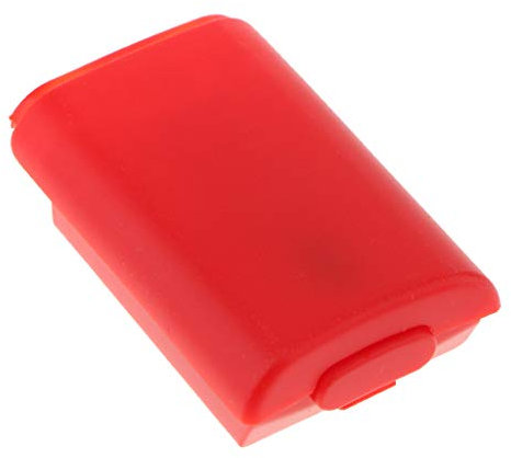 MagiDeal Cache batterie arrière pour Microsoft Xbox 360 Slim S - Rouge