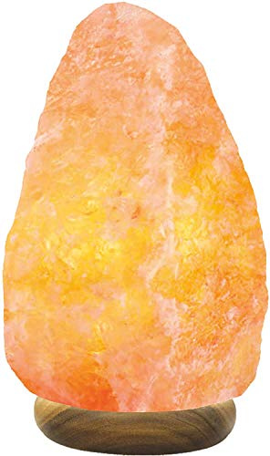 Elegant Lights 2-3 KG Salt Lamp Natural Pink Himalayan Crystal Rock with Button Control and British Standard CE Certified Electric Plug. Premium and Fine Quality