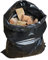DSTOCK60 – 100 SACS À GRAVATS 75 L TRÈS RÉSISTANTS - SAC PLASTIQUE NOIR 60 X 100 CM - 110 microns - Résistance 30 KG