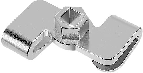 JTNero Schraubenschlüssel Verlängerungsadapter Robuster Metall Schraubenschlüssel Verlängerer Verlängerungswerkzeug für 1/2-Zoll-Antrieb Breaker Bar für 21-mm-Sechskantantrieb