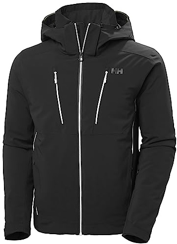 Helly Hansen Chaqueta de Esquí Negra Alpha Black