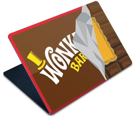 Head Case Designs sous Licence Officielle Willy Wonka and The Chocolate Factory Bar de Bonbon Graphiques Vinyle Autocollant Peau Autocollant Couverture Compatible avec Apple MacBook Air 15 M2 2023