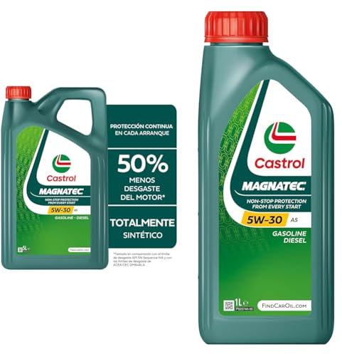 Bundle | Castrol MAGNATEC 5W-30 A5 Motoröl, 5L + 1L