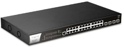 DrayTek VigorSwitch P2282x 28-Port L2+ Managed 10G PoE Switch