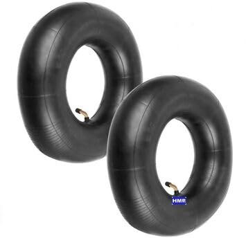 2 tubi d'aria 15 x 6.00 – 6 90° per trattori tosaerba, quad, ATV