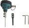 Drucklufthammer-Set, Mini Air Palm Hammer Pneumatisches Handlochreinigungswerkzeug Schlaghammer Innenlochreinigungsmaschine Druckverpackung Air Palm Punch Hammer, Geringes Gewicht(SET2)