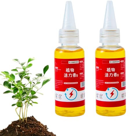 Limetown Pflanzendünger, Limetown Phytovitaminlösung, 50 ml Pflanzen- und Blütenaktivierungsflüssigkeitslösung, Pflanzenwachstumsverstärker, Wurzelhormon und Flüssigdünger für Setzlinge und Stecklinge