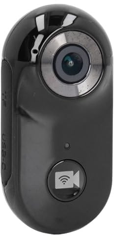 Bewinner Small Action Camera, 1080P 4K HD Mini Body Camera, Wearable Pet Sports Camera with Back Clip, Pocket Vlogging Camera for Outdoor Cycling Travel