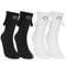 Magnetische Socken,Lustige Socken,2 Paar 3D Personalisierte Socke mit Magnetarmen,Gute Laune Lustig Hand in Hand Socke für Frauen Männer Erwachsene (schwarz,weiß)