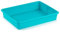 Tradineur - Pack de 6 bandejas frigoríficas de Almacenamiento, plástico, Reutilizables, Servir Comida, organizar Alimentos, Fabricadas en España - 4,3 litros - 34,5 x 26 x 6,5 cm - Color Surtido