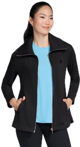 Skechers Women's Gosnuggle Tunic Full Zip Jacket Cardigan Sweater (pack of 1)