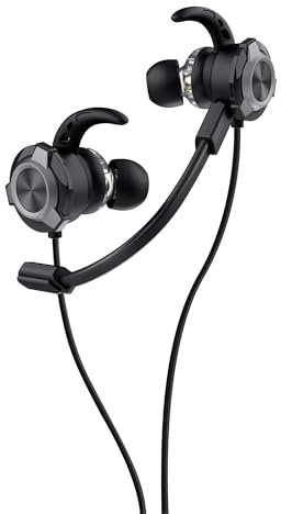 Trust GXT 406 Pine Auricolari Gaming Con FIlo per Nintendo Switch PS5 PS4 Xbox Telefono Android, 3.5 mm, Cuffie In Ear Gaming con Microfono Rimovibile, Controllo Integrato, Custodia Inclusa, Nero