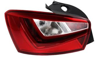 HACKBEPW Rücklicht Signalleuchte Warn Bremslicht Für Seat Für Ibiza 2013 2014 2015 2016 2017 Rücklicht Kontrollleuchte Heck Rückleuchte Bremslicht(Only Left)