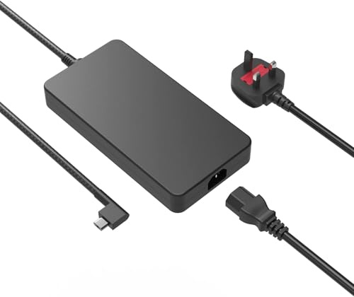 19.5V 11.8A 230W Blade Charger Compatible for Razer Blade 14 15 Razer Blade Pro 17 4K RZ09 RC30-0248 GTX1060 GTX1070 RTX2070 RTX2080 GTX1660 (2014-2023) Laptop Power AC Adapter Supply Cord