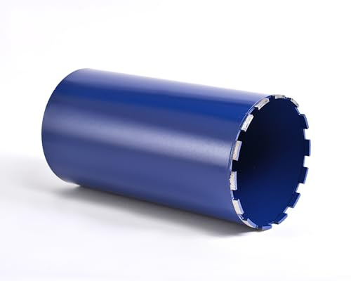 Diamantbohrkrone UNC 1 1/4 Zoll 26-244 mm Durchmesser 400mm LängBohrkrone Kernbohrer mit Turbo Diamantsegmenten (Ø 220mm x L 400mm)