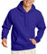 Hanes Felpa con Cappuccio EcoSmart Uomo, Viola, 4X-Large