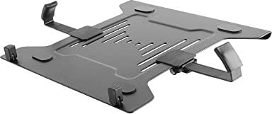 ICY BOX IB-MSA101-LH Laptop Mount or Tablet Holder Accessory for VESA 75x75 & 100x100 Mounting Width Adjustable Fixing Steel