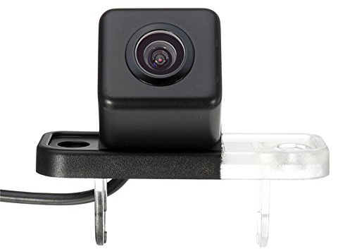 Rückfahrkamera kennzeichenbeleuchtung mit Einparkhilfe für CLK/E/C-Class S211 R171 W203 W211 CLS W219 HD Wide Lens (Model 2 = Size 25 * 65mm Up Round Edge)