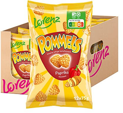 LORENZ | Pommels Paprika | 12 x 75 g | vegan