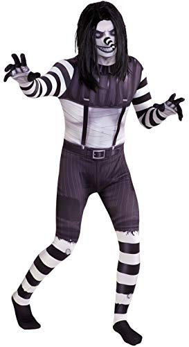 Morphsuits Laughing Jack Kostüm Erwachsene, Halloween Halloween Herren, Halloween Damen, Herren M