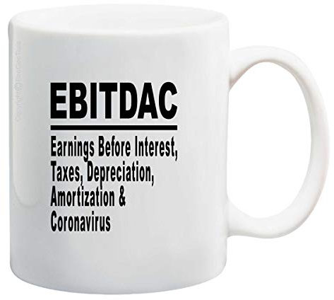 BeeGeeTees EBITDAC Earnings Before Zinsen Steuern Abschreibung Amortisation Office Kaffeetasse Buchhalter Teetasse (325 ml)
