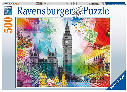 Ravensburger Puzzle 16986 Grüße aus London 500 Teile Puzzle