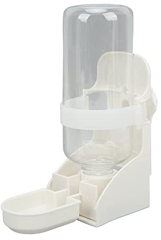 Fuente de Agua Colgante para Mascotas Pequeñas, Cuenco Automático para Botella de Agua para Animales Pequeños, Dispensador de Agua Extraíble para Conejitos, Bebedero para Conejos, Gatitos, Erizos, Hám