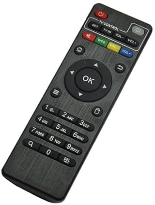 ZUMKUNM Telecomando di ricambio IR per Android TV Box MXQ MXQ PRO 4K M8 M8S X96 X96S X96 Mini X96 MAX T95M T95N T95X MX9 H96 Pro+ Streaming Media Player
