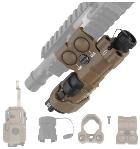 Fotrsta Tactical Mawl-C1 Batteriehalterung, Modulares, Leichtes Batteriefach Mit Hoher QualitäT Steckbar Für Airsoft Paintball Jagd Modell Sammlung