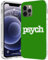 ADERN Handyhülle Kompatibel mit iPhone 12 Pro Max Fun Green Aesthetic Psych Culture Rubber TPU Case Silicone Phone Shockproof Protective Soft Cover