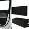Garage Wandschutz Auto Türschutz Garage Wachen für Auto Tür Rand & Auto Stoßstange Schutz Wasser Widerstand selbstklebend Eva Schaumstoff Wand Pad 30x10x3cm schwarz [4 PCS]